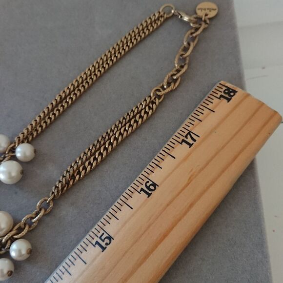 Stella & Dot Acrylic Pearls necklace - Picture 7 of 8